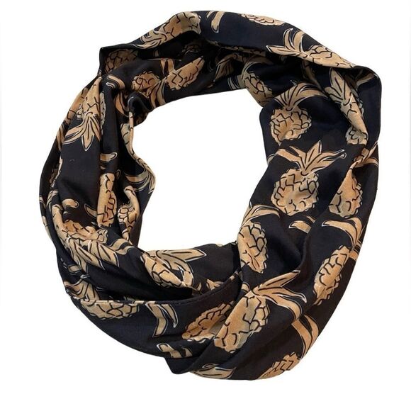 Simply Southern Pineapple Infinity Scarf - Picture 3 of 9